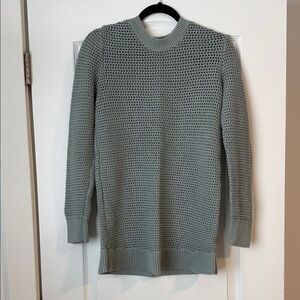 GAP Women's Sage Green Crewneck Knit Sweater